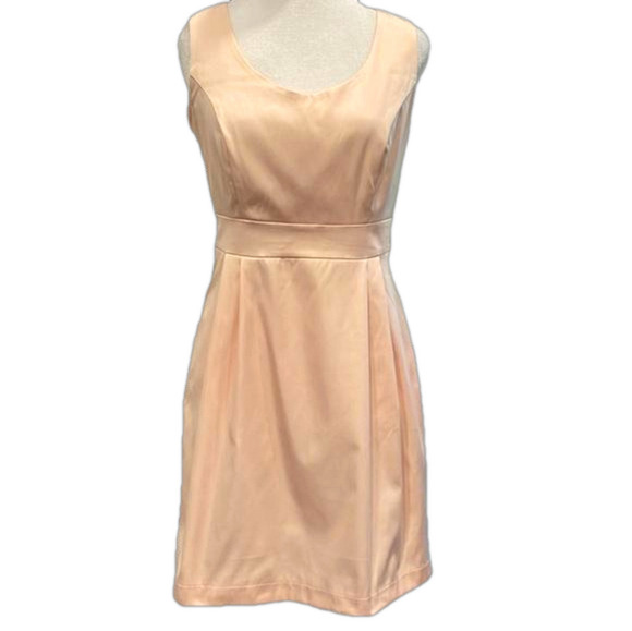 Mielczarkowski L pink sleeveless dress fit & flare - Picture 1 of 6